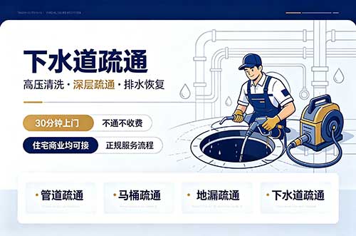 迎泽下水道疏通